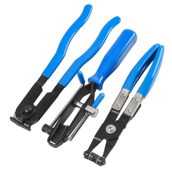 3Pcs CV Joint Clamp Pliers Set Universal Auto Heavy Duty Banding Tool Kit