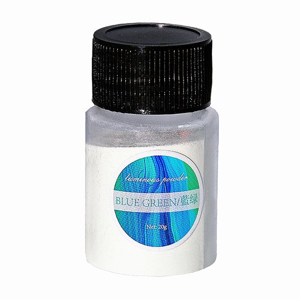Blue Green Luminous Powder Pigment For Resin/Epo image