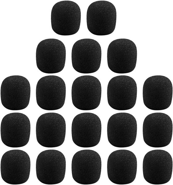 Windproof Sponge Protectors for Lavalier Mics, Suitable for Speech and Rec