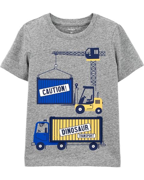 Baby Construction Peek-A-Boo Jersey T-shirt
