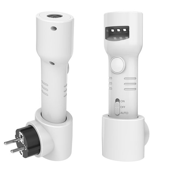 Smart Motion Sensor Night Light with Rechargeable LED Torch for Bedroom Use