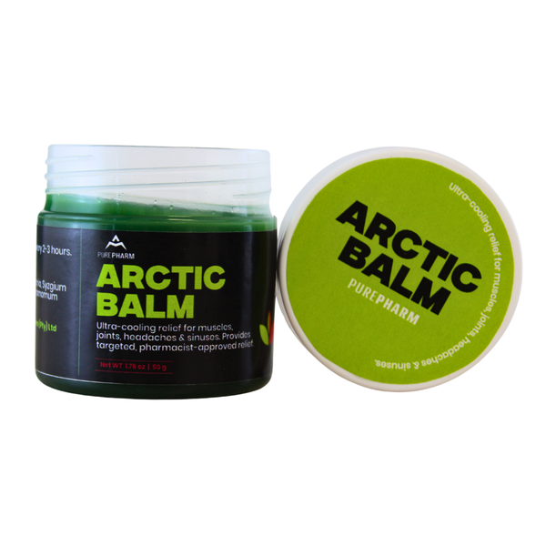 PurePharm Arctic Balm 50g - Ultra Cooling Muscle &amp; Joint Relief Balm