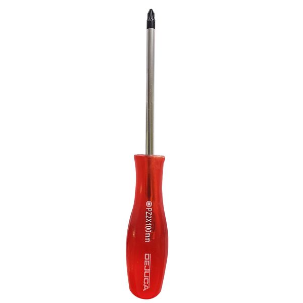 Dejuca - Screwdriver - Pzd #2 - 6 x 100mm - B/tip - 2 Pack