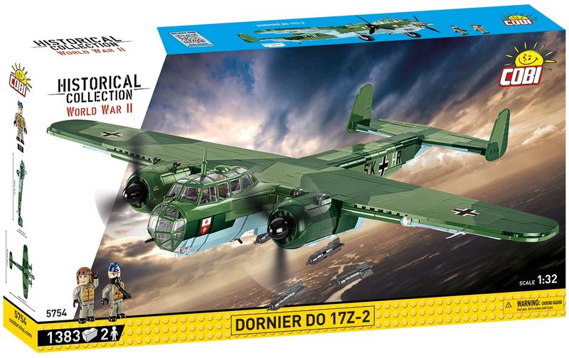 COBI Dornier Do 17Z-2 Airplane Construction Model