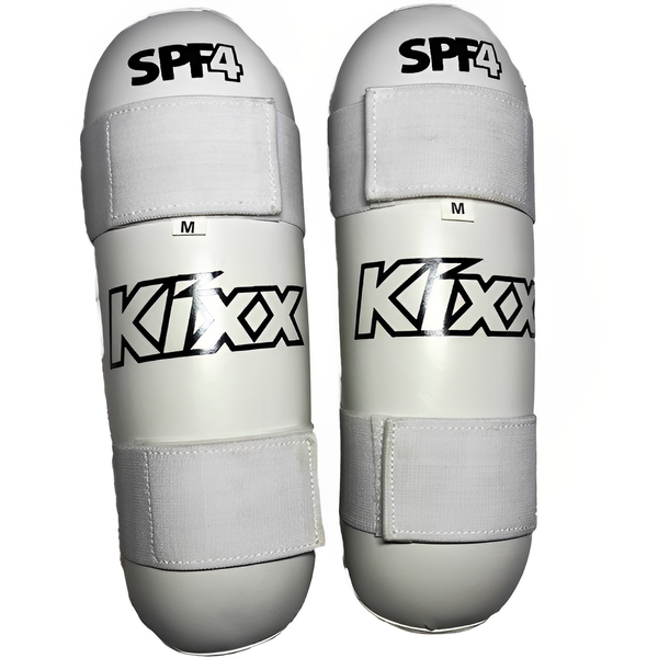 Kixx White Shin Guard Protector - White - S