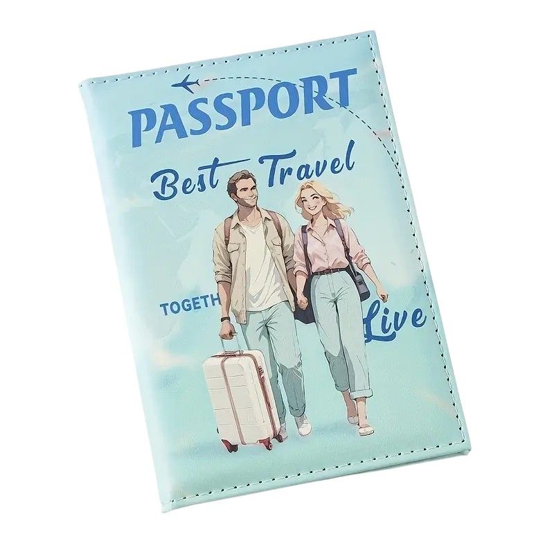 Blue Best Travel Passport Holder
