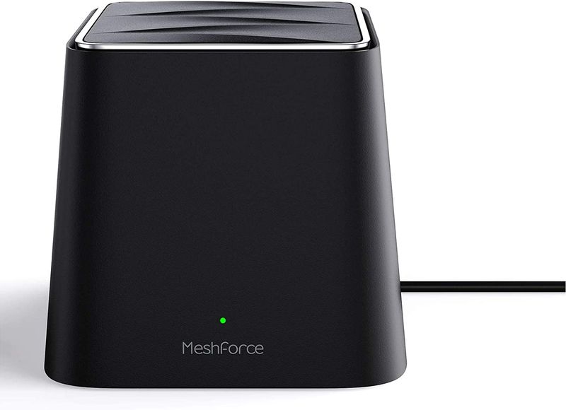 Meshforce M3s Mesh WiFi System (Midnight Black), Mesh Router (1-Pack)
