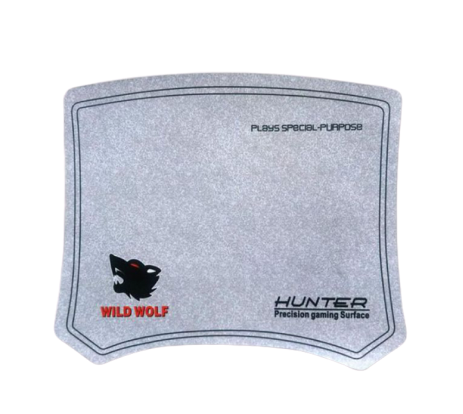 Mousepad - Wild Wolf Hunter Precision gaming surface ( grey)
