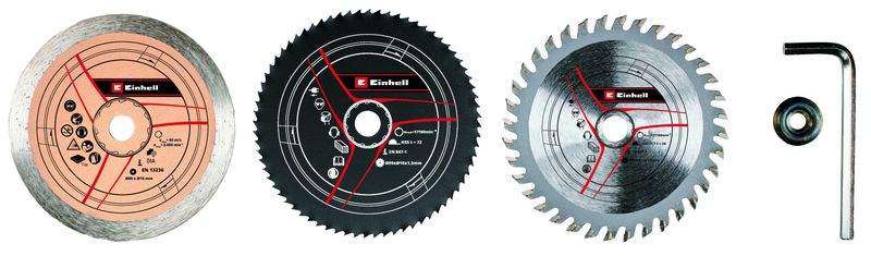 EINHELL - Mini Circular Saw Accessory Mini Circ Saw Set - dia89 - 5 Pack