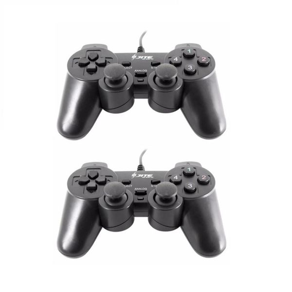 Vibration USB Controller for PC - 2 Pack