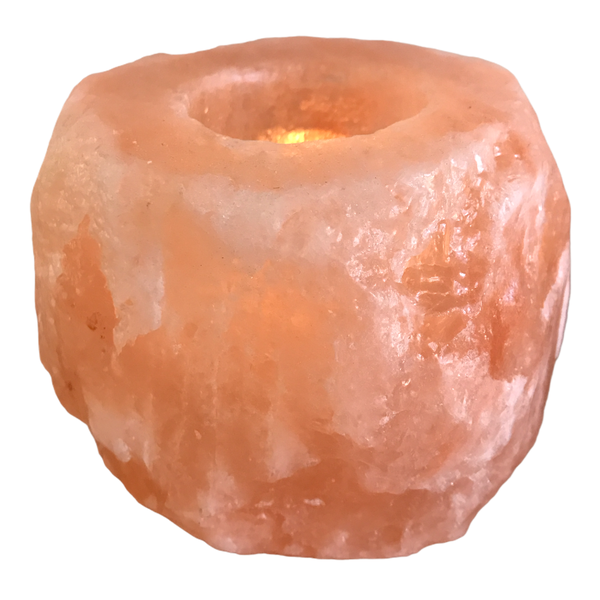 Himalayan Salt Candle Holder - 1 Hole