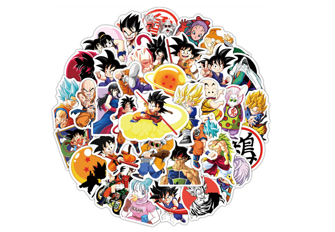 Dragon Ball Z Anime 100 Piece Collectable Sticker Set Buy Online In South Africa 0849