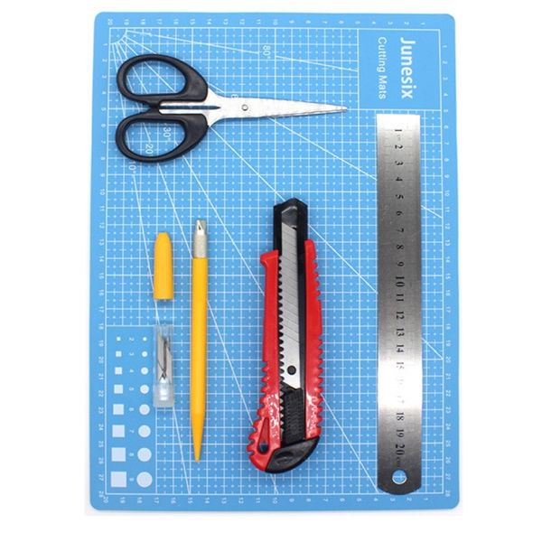 Sewing Craft Self Healing Cutting Mat A4 set 3mm Double Sided Set