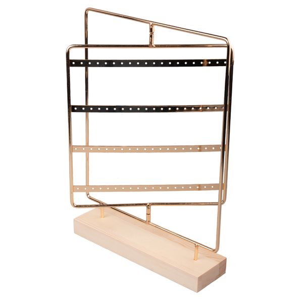 Rotatable Jewellery Organiser Display Stand Earring Holder Storage