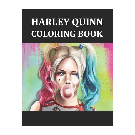 Harley Quinn Coloring Book Sub Harley Quinn Coloring Book For Kids Girls Adults Fun Easy And Relaxing Coloring Pages Buy Online In South Africa Takealot Com