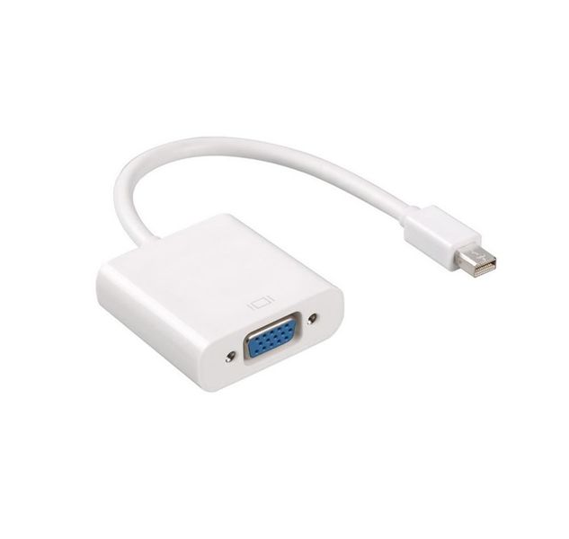 Mini DisplayPort to VGA Adapter - Laptop to Projector/Monitor 1080P HD