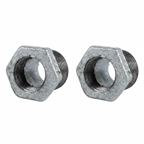 K-Brand Galvanized Reducing Bush 100mm to 50mm - 2 Pack