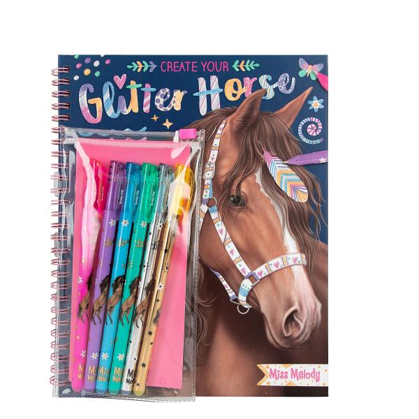 Top Model - Miss Melody Create Your Glitter Horse w/Pen