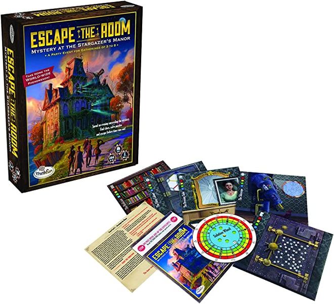 Thinkfun Escape The Room Mystery at the Stargazer's Manor Party Game