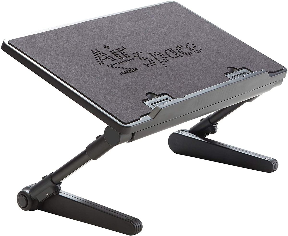 Atttw Laptop Desk Adjustable Laptop Stand It's Has BuiltIn Cooling