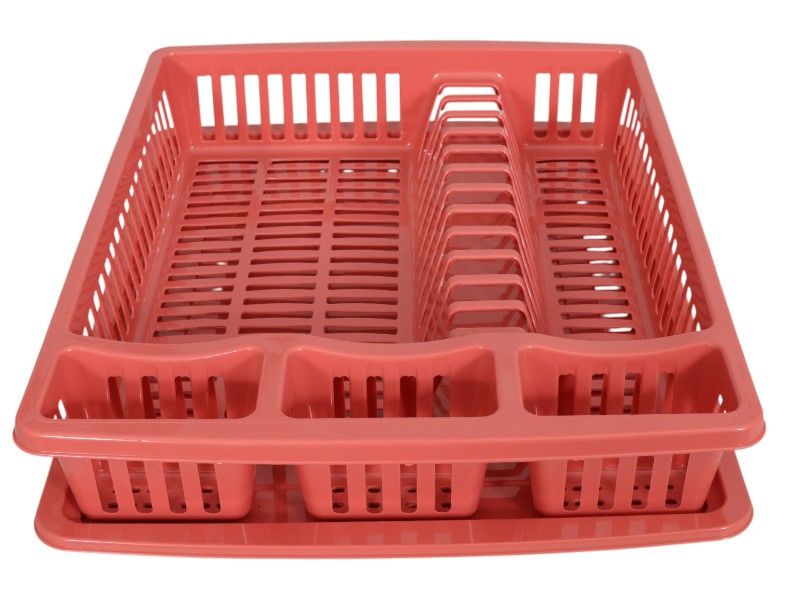 Dish Drainer with Tray -Size: 46X36.5X8CM