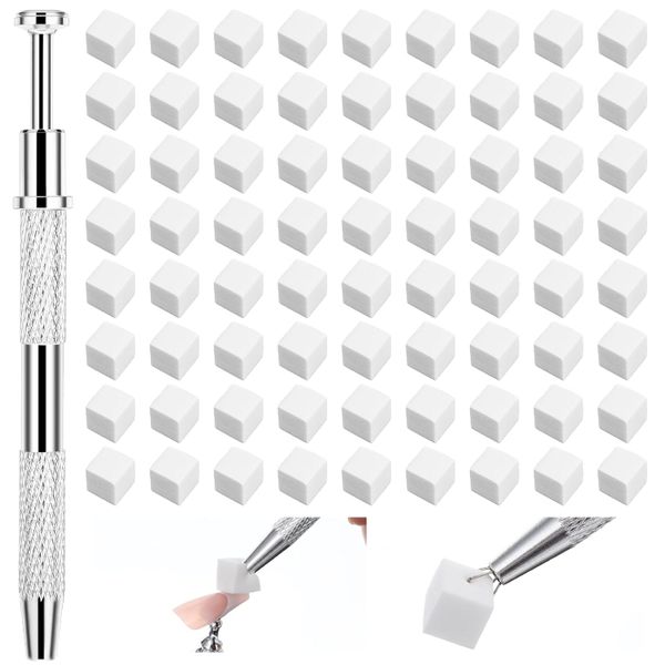 Soft Nail Sponges With Grabbing Pen Nail Art Sponges DIY Kit