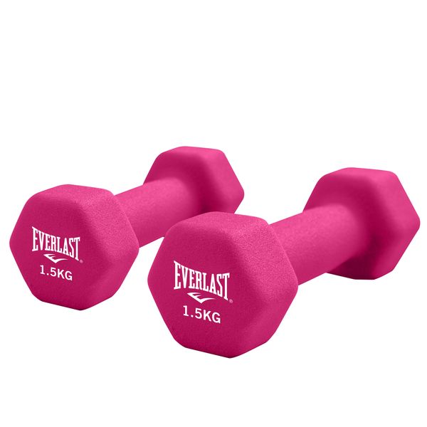 Everlast 1.5KG Neoprene Dumbbell Set