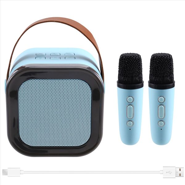 K12 Wireless Bluetooth Speaker Multifunction with 2 Microphone RGB Portable