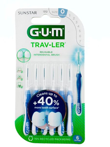 GUM TRAV-LER Reusable Interdental Brush
