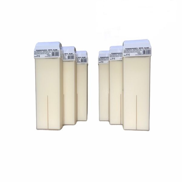 Bianca White Wax Cartridge Titanium Dioxide 100ml - 6 Pack