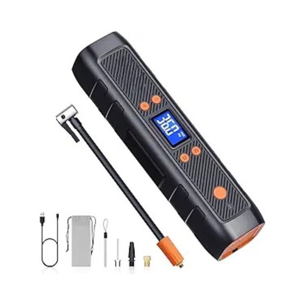 Air Pump MK322 - High-Speed Electric Inflator for Tires &amp; More