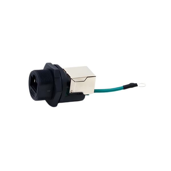 RCP-5SPFFH-SCU7002 RJ45 C-Size Ground Wire Panel Screw Cat5E Female