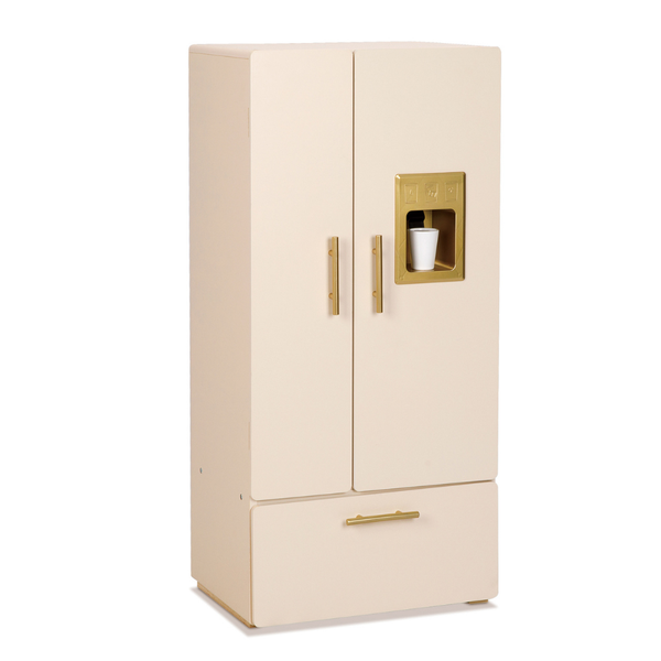TookyToy - Pretend Play Wooden Fridge Toy Playset