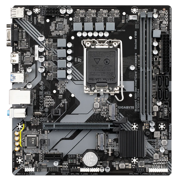Gigabyte Motherboard B760M H DDR4 PC Motherboards - Gaming Motherboard