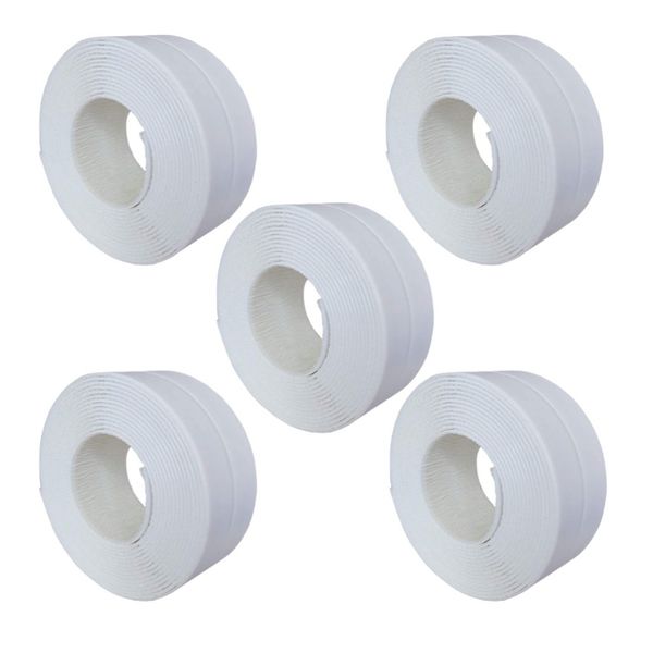 Home DIY Anti Moisture Caulk Strip Set of 5 (3.2m)