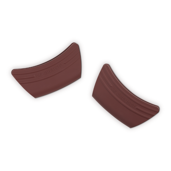 Le Creuset Set of 2 Silicone Side Handle Grips - Garnet