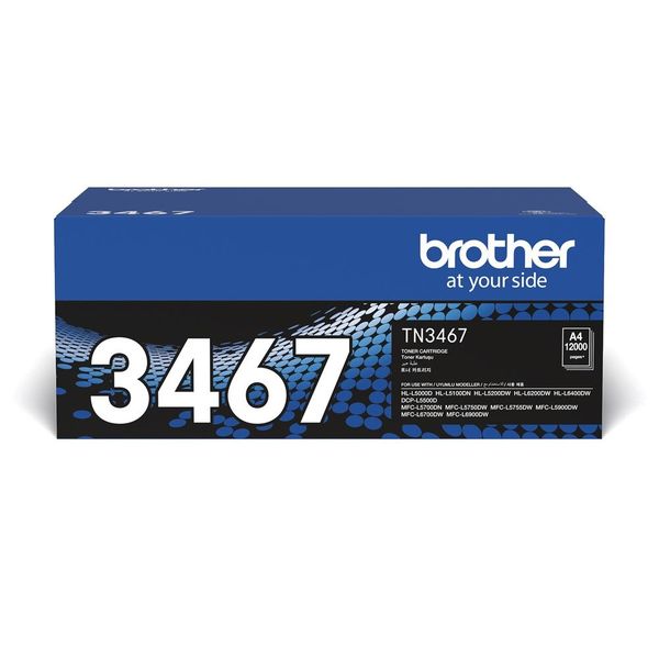 Brother toner cartridge TN3467 BLACK