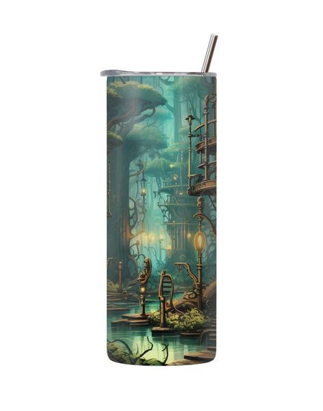 House 20 Oz Tumbler with Lid and Straw Trendy Steampunk Graphic Present 140