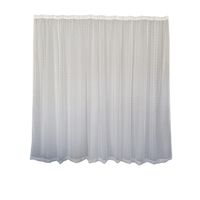 Sheer Plain Living Room Taped Curtain