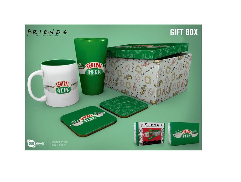 Central Perk (Mug &amp; Glass &amp; 2 Coasters)