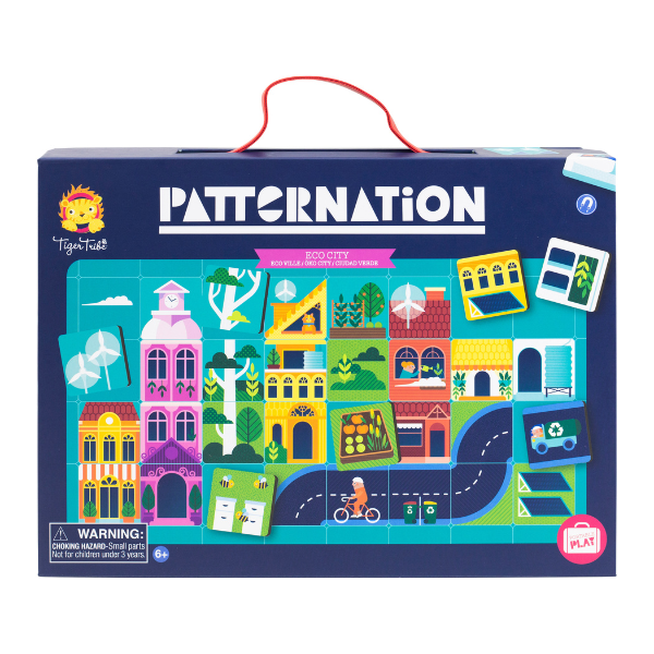Tiger Tribe - Patternation Eco-City - Magnet