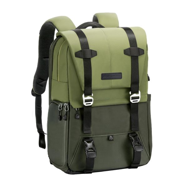 K&amp;F Beta-Shooter Army Green Versatile Retro Flare Camera Bag | KF13.087AV2