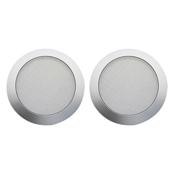 Ceiling Speaker Grille, 4-Inch Embedded Audio Speaker Grille(Silver)