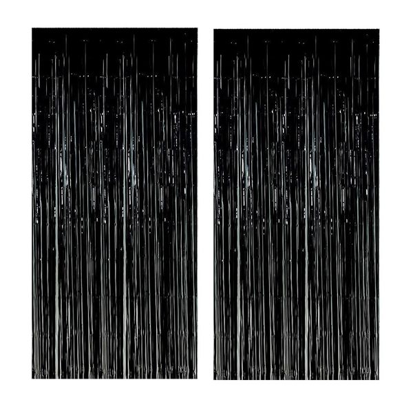 Party Decoration Foil Fringe Backdrop Curtain (1m x 2m)