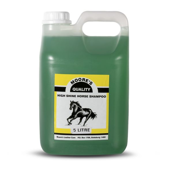 Moore's High Shine Shampoo for Horses and Dogs For a Glossy Coat - 5L