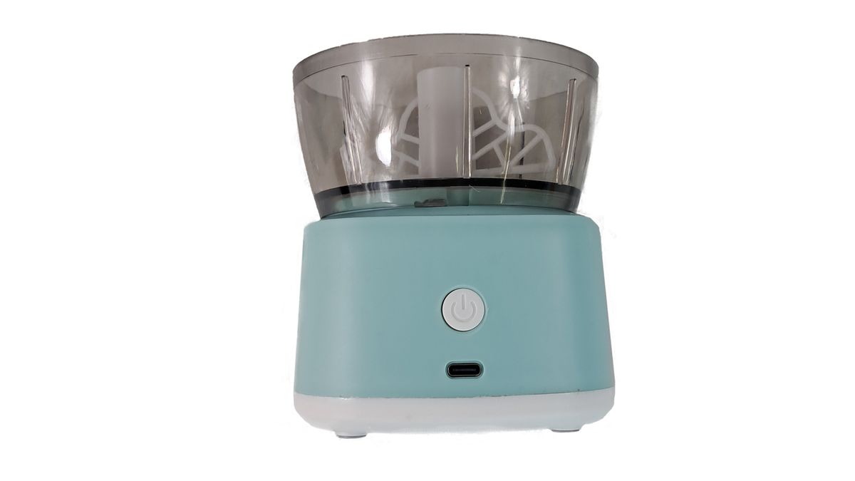 Mini 300ml Food Processor - Pastel Blue, USB Rechargeable & Compact