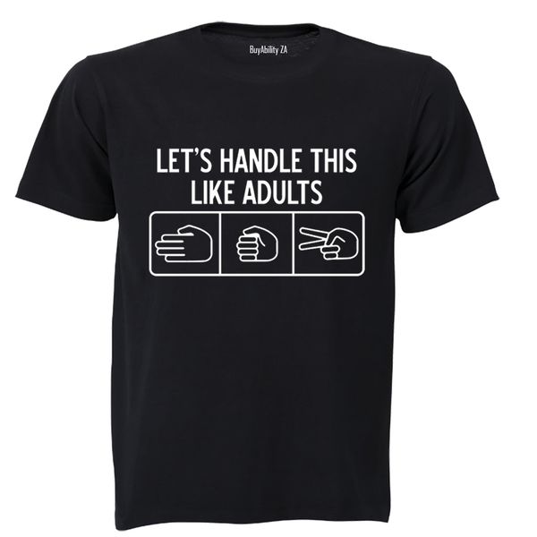 Mens - T-Shirt - Black image
