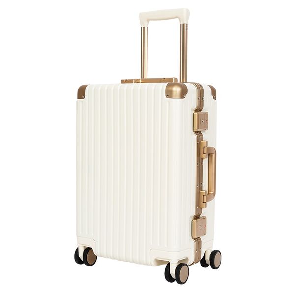 Classic Aluminum Frame Travel Suitcase