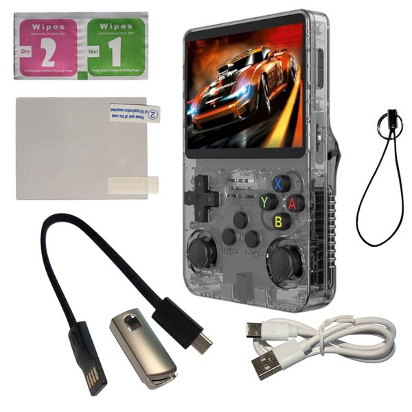 Black 3.5" HD Handheld Game Console | 15k+ Games |1.5GHz Quad Core |3000mAh