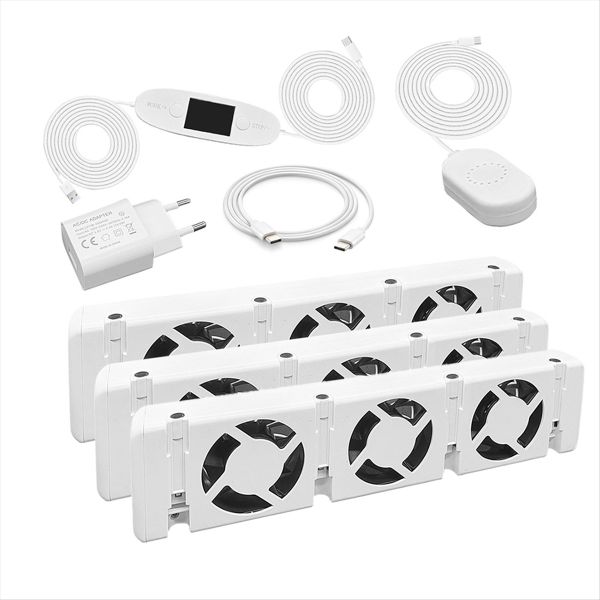 Radiator Fan Smart Radiator Booster Extension Set Compatible with Universal